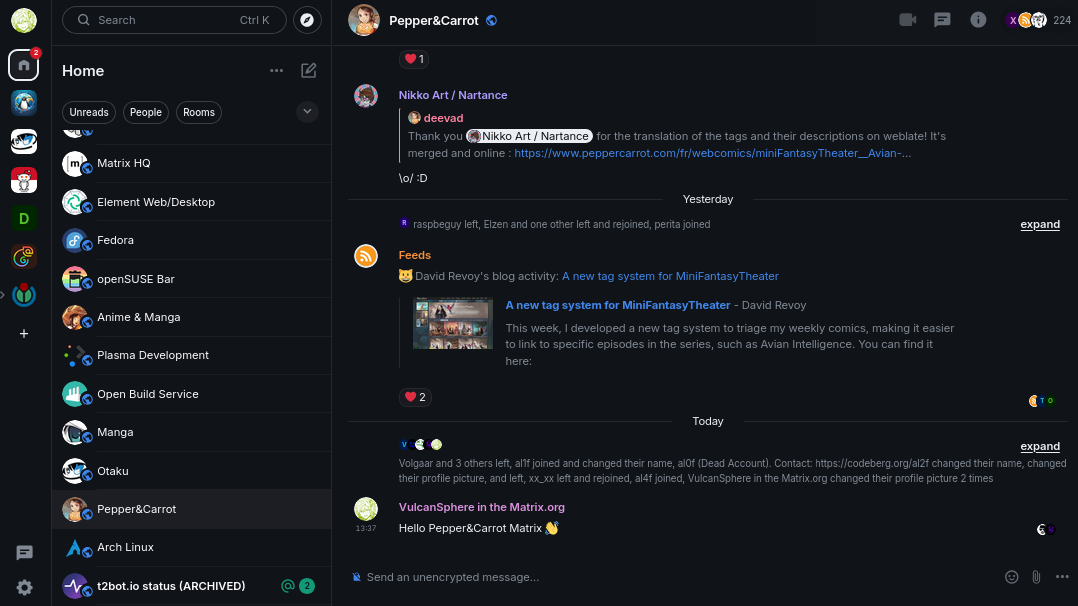 Element — Matrix-Client